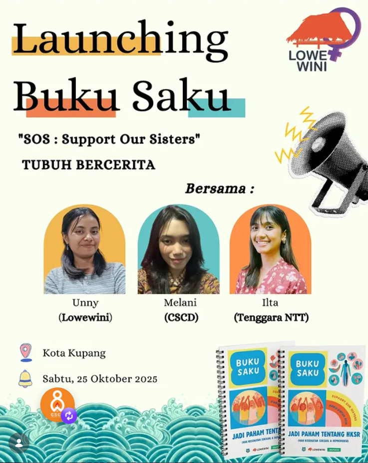 Launching Buku Saku SOS : Support Our Sisters
